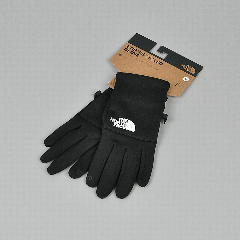 The Norte Face Etip Gloves Black