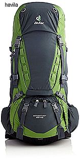 מוצ'ילה-תרמיל מסע DEUTER דגם AIRCONTACT 65+10