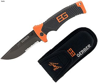 אולר הישרדות מסדרת Gerber folding sheath knife BG