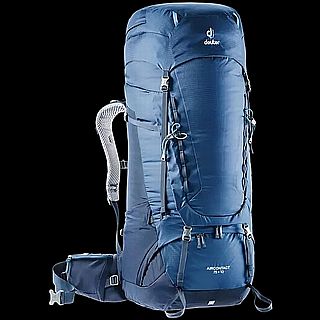 מוצ'ילה-תרמיל מסע Deuter Aircontact 75+10 M.Navy